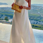 Timeless Charm One Shoulder A-line Elegant Maxi Dress