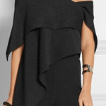 Urban Asymmetric One Shoulder Tunic Top