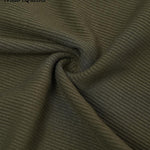 Round Neck Ribbed Tank Top With Bra Pads