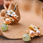 Original Flower Pearl Earrings