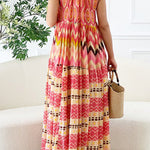 Harmony Coral Oversized Dress