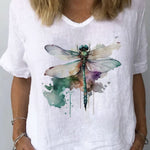 Basic White Short Sleeve Top
