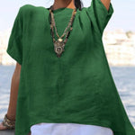 Solid color A-Line Top