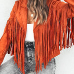 Tassel Tango Cropped Jacket