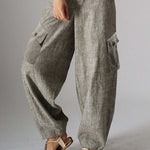 Fashion With Pockets Straight Leg Cargo Pants