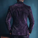 Men's Retro Casual Corduroy Stand Collar Button Jacket