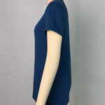 Short Sleeves Solid Color Round-Neck T-Shirts Tops