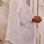 Women's Cotton And Linen Casual Loose Tops