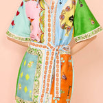 Panflay Rummy Mini Dress In Multi