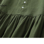 V-neck tank top front and back reversible sleeveless dress