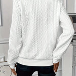 EMMA��� |  Elegant Quarter-Zip Sweater