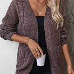 Casual and Fashionable Long-sleeved Sweater Jacket