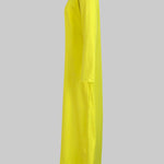 Loose Wide Leg Pockets Solid Color Round-Neck Jumpsuits
