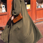 Green Lightweight Long Sleeve Open Front Duster Cardigan