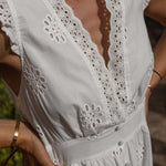 BIANCA EMBROIDERED DRESS