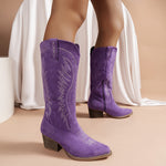 No��mie | Midnight Suede Boots