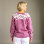 Mónica | Retro Icelandic Knit Cardigan