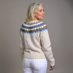 Lorena | Retro Icelandic Knit Cardigan