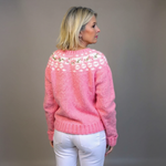 Karina | Retro Icelandic Knit Cardigan