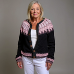 Hilda | Retro Icelandic Knit Cardigan