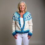 Elena | Handcrafted Vintage Icelandic Cardigan