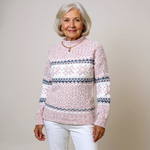 Melanie | Retro Icelandic Knit Sweater