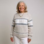Ema | Retro Icelandic Knit Sweater