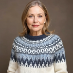 Carmen | Retro Icelandic Knit Sweater