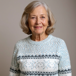 Melanie | Retro Icelandic Knit Sweater