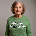 Esther | Retro Icelandic Knit Sweater