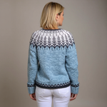 Felicidad | Retro Icelandic Knit Cardigan
