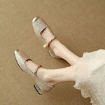 Marisele | Sparkle-Strap Mary Janes