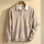 Lorenzo Cotton Collared Sweatshirt