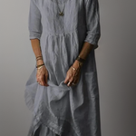 Carolien | Maxi dress with loose round neckline