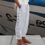 Dagny | Stylish striped summer trousers