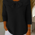 Seraphine | Soft Bow Knit Sweater