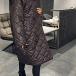 Joanna | Reversible Coat with Leopard Lining