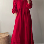 Women's Pocket Cotton Dress