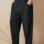 Women's Solid Color Casual Pants