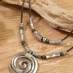 Swirl Totem Vintage Bohemian Necklace
