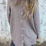 Women's Button Back Casual Knitted Shirt