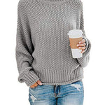 Women's Autumn Turtleneck Slim Wool Long Sweater
