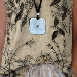 Women's Retro Elegant Floral Art Print Casual Cotton And Linen Tank Top