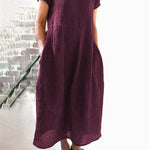 Women's Plain  Casual  Dress