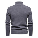 Men's Turtleneck Solid Color Sweater