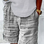 Women's Cotton And Linen Style Mid-Pants