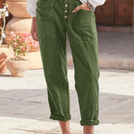 Women's Loose Cotton And Linen Casual Pants