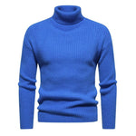 Men's Turtleneck Solid Color Sweater