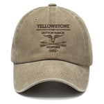 Men's Casual Distressed Western Dad Cap