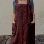 Fashion Loose Linen Long Dress